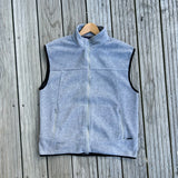 Vintage Grey Fleece Vest (M)