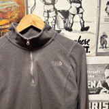 The North Face Grey Quarter Zip Fleece (XS)