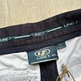 Vintage 90s Line 7 Navy Pants (32")