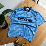 Vintage 1992/93 Manchester City Umbro Football Jersey (M)