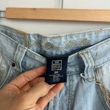 Vintage Y2K Sir Benni Miles Light Denim Jorts (32)