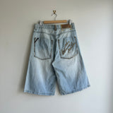 Vintage Y2K Sir Benni Miles Light Denim Jorts (32)