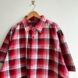Y2K Yago Heavyweight Boxy Checkered Button Shirt (XXL)