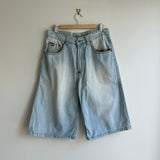 Vintage Y2K Sir Benni Miles Light Denim Jorts (32)
