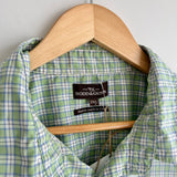 Vintage Rodd & Gunn Boxy Lime Button Shirt (XXL)