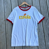 Vintage Lotto Spain Football T-shirt (XXL)