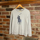 Ralph Lauren Polo Grey Long Sleeve (XXS)
