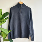 Rodd & Gunn Navy Quarter Zip Sweatshirt (S)