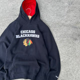 Vintage Chicago Blackhawks NHL Hoodie (XS)