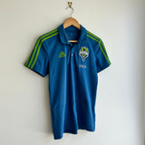 Seattle Sounders Adidas Football Polo Shirt (XS)