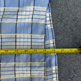Vintage Croc Yellow Checkered Button Shirt (L/XL)