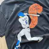 Vintage 2010s NY Mets Baseball Graphic Tee (L)