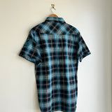 Y2K Billabong Checkered Button Shirt (M)