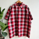 Y2K Yago Heavyweight Boxy Checkered Button Shirt (XXL)
