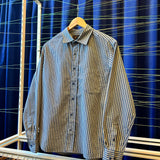 Rivers Long Sleeve Stripe Button Shirt (S/M)
