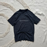 Vintage San Fran Grey Stripe Tee (M)