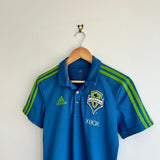 Seattle Sounders Adidas Football Polo Shirt (XS)
