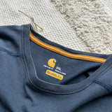 Vintage 2000s Carhartt Navy Pocket Tee (XXL)