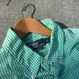 Vintage Ralph Lauren Green Button Shirt (L)