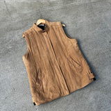 Vintage 90s Twin Rivers Suede Vest (L)