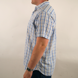 GAZMAN Boxy Checkered Button (XXL)