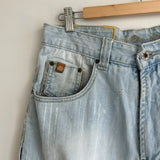 Vintage Y2K Sir Benni Miles Light Denim Jorts (32)