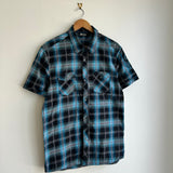 Y2K Billabong Checkered Button Shirt (M)
