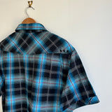 Y2K Billabong Checkered Button Shirt (M)