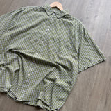 North South Cropped Checkered Button Shirt (XL/XXL)