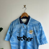 Vintage 1992/93 Manchester City Umbro Football Jersey (M)