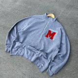 Vintage Russell Athletic Monmouth Quarter Zip (XL)