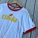 Vintage Lotto Spain Football T-shirt (XXL)