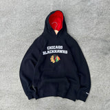 Vintage Chicago Blackhawks NHL Hoodie (XS)