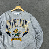 Vintage Notre Dame Cropped Crewneck (S)