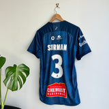 Finn Surman #3 Player Issue Wellington Phoenix Football Jersey (L)