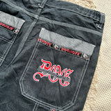 Vintage 2000s Y2K Dog Nose Jorts (34")