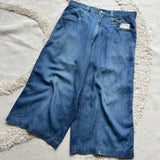 Vintage Y2K Patrol Jeans 3/4 Jorts (30")