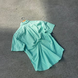 Vintage Ralph Lauren Green Button Shirt (L)