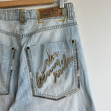 Vintage Y2K Sir Benni Miles Light Denim Jorts (32)