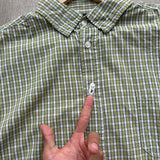 North South Cropped Checkered Button Shirt (XL/XXL)