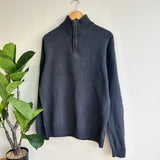 Rodd & Gunn Navy Quarter Zip Sweatshirt (S)