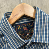 Vintage Rivers Long Sleeve Button Shirt (S/M)
