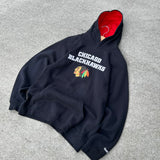Vintage Chicago Blackhawks NHL Hoodie (XS)