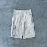 Vintage Ralph Lauren Cream Cargo Shorts (30)