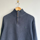 Rodd & Gunn Navy Quarter Zip Sweatshirt (S)