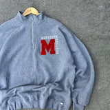 Vintage Russell Athletic Monmouth Quarter Zip (XL)