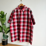 Y2K Yago Heavyweight Boxy Checkered Button Shirt (XXL)
