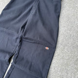 Dickies Black Double Knee Pants (32")