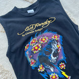 Y2K Ed Hardy Graphic Singlet (M)