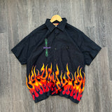 Vintage Route 66 Button Shirt (M)